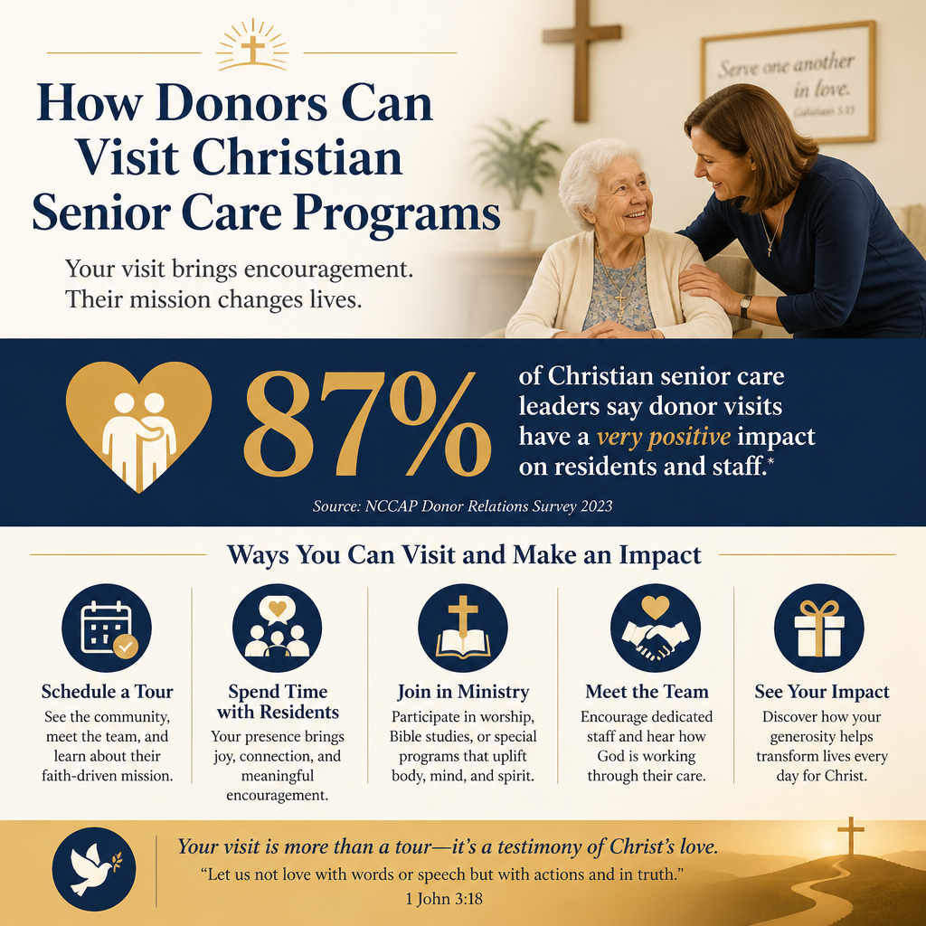 How donors can visit Christian senior care programs statistics