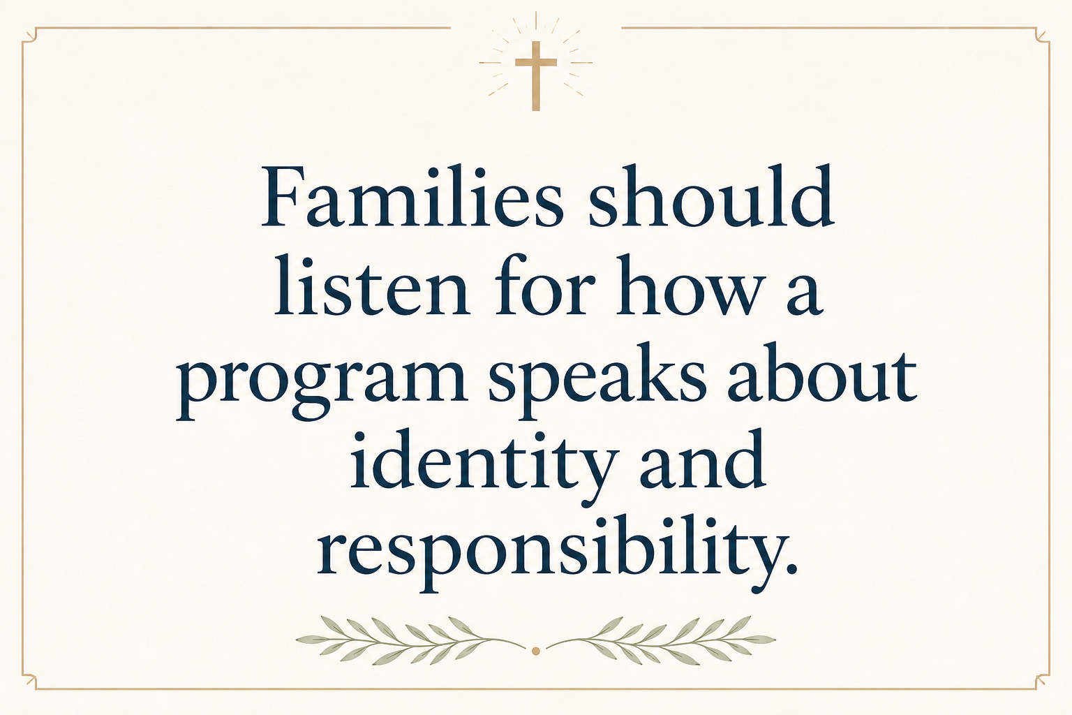 Key insight about How families can choose between Christian and secular recovery programs