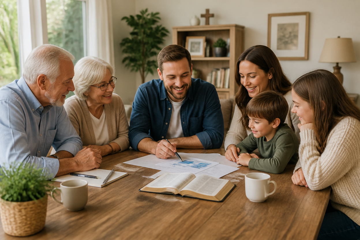 Guide to How families can use Christian donor-advised funds together
