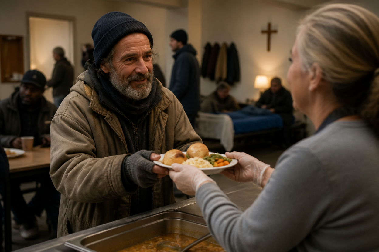 Guide to How homeless outreach ministries provide shelter and meals
