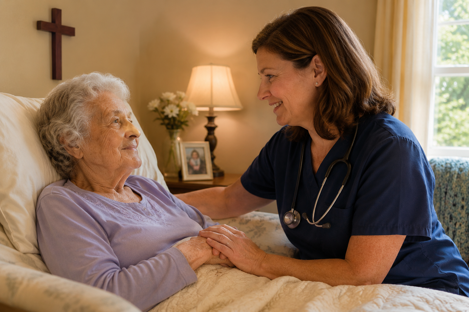Guide to How hospice support works in Christian senior care