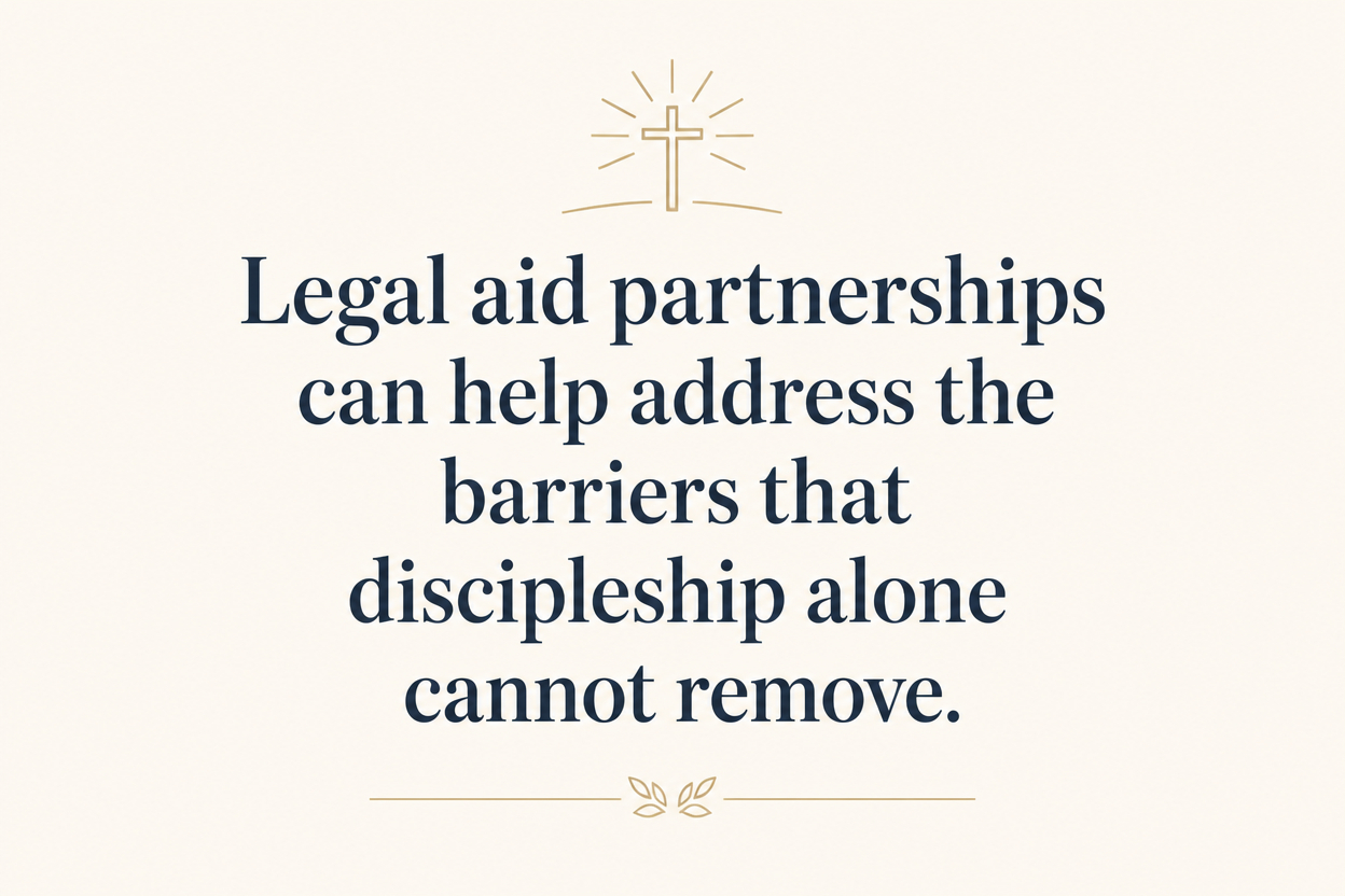 Key insight about How law firm partnerships strengthen prison ministry services