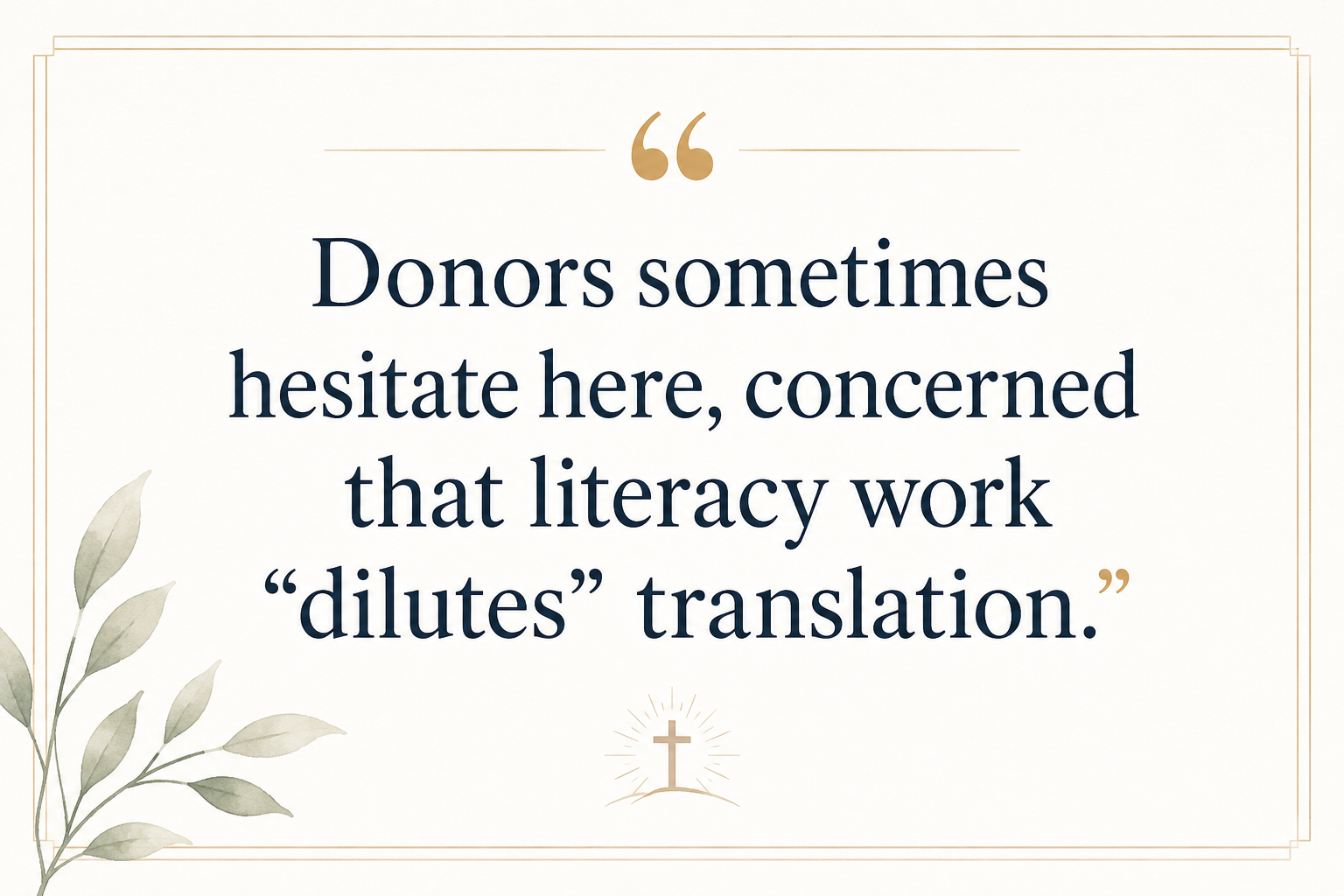 Key insight about How long does a Bible translation project take
