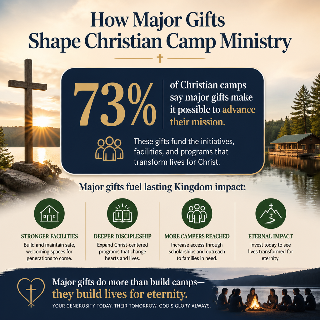 How major gifts shape Christian camp ministry statistics