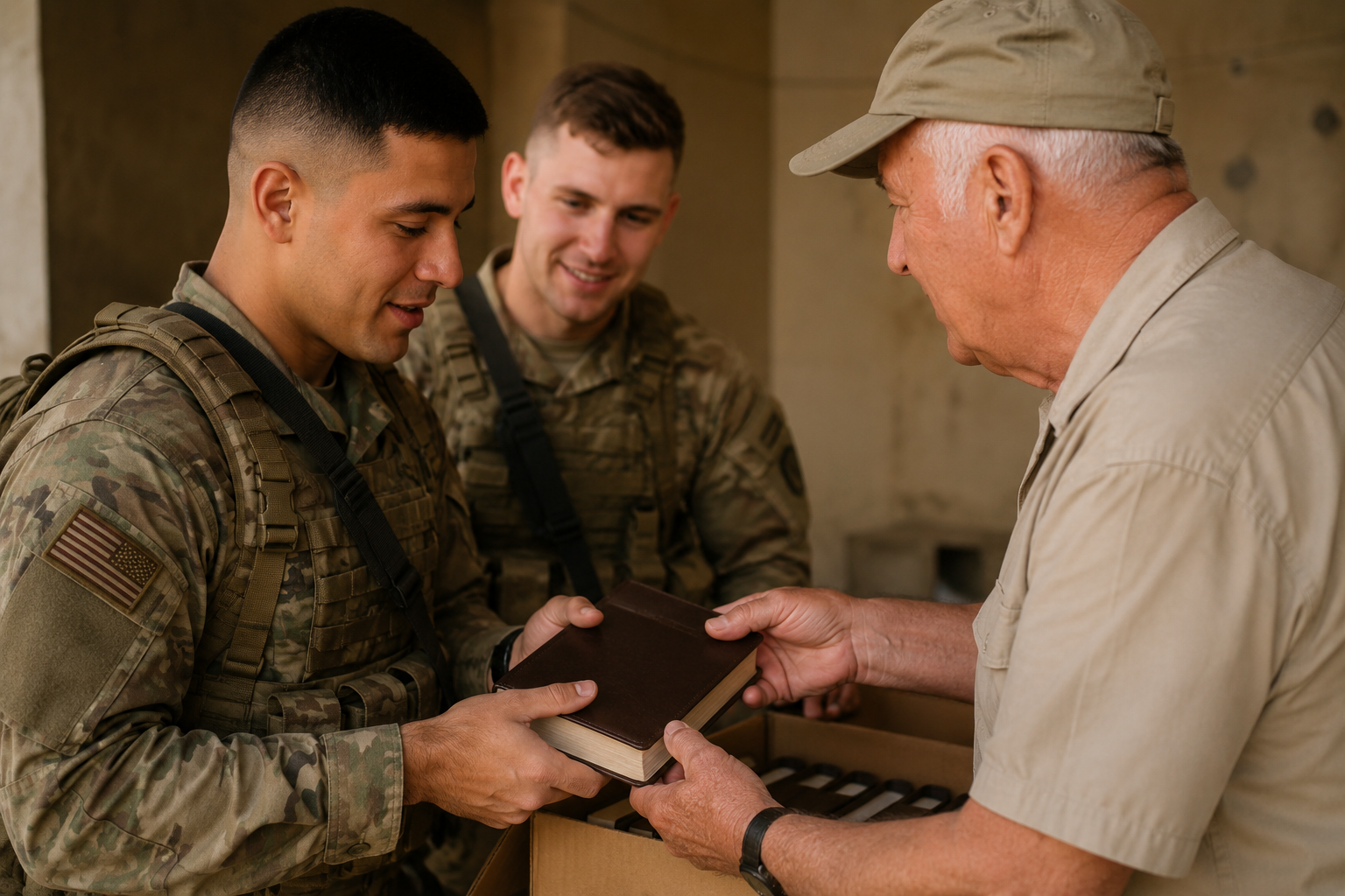 Guide to How military outreach ministries provide Bibles and devotionals