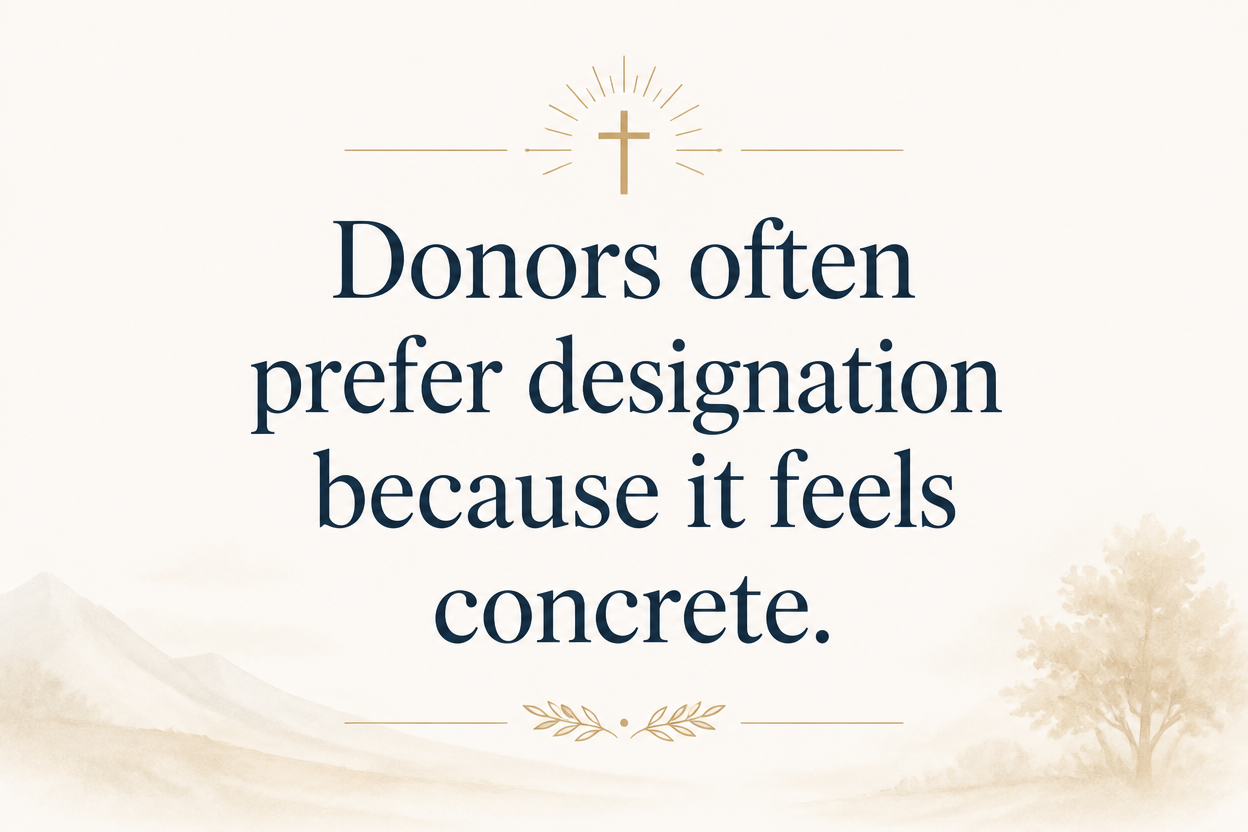 Key insight about How monthly giving works for pastoral support ministries