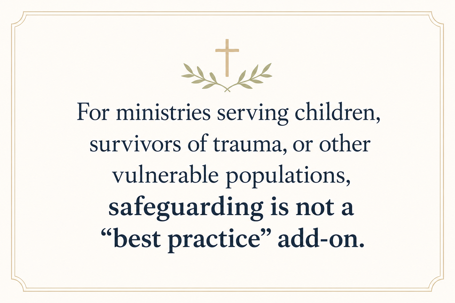 Key insight about How nonprofit compliance works for Christian ministries