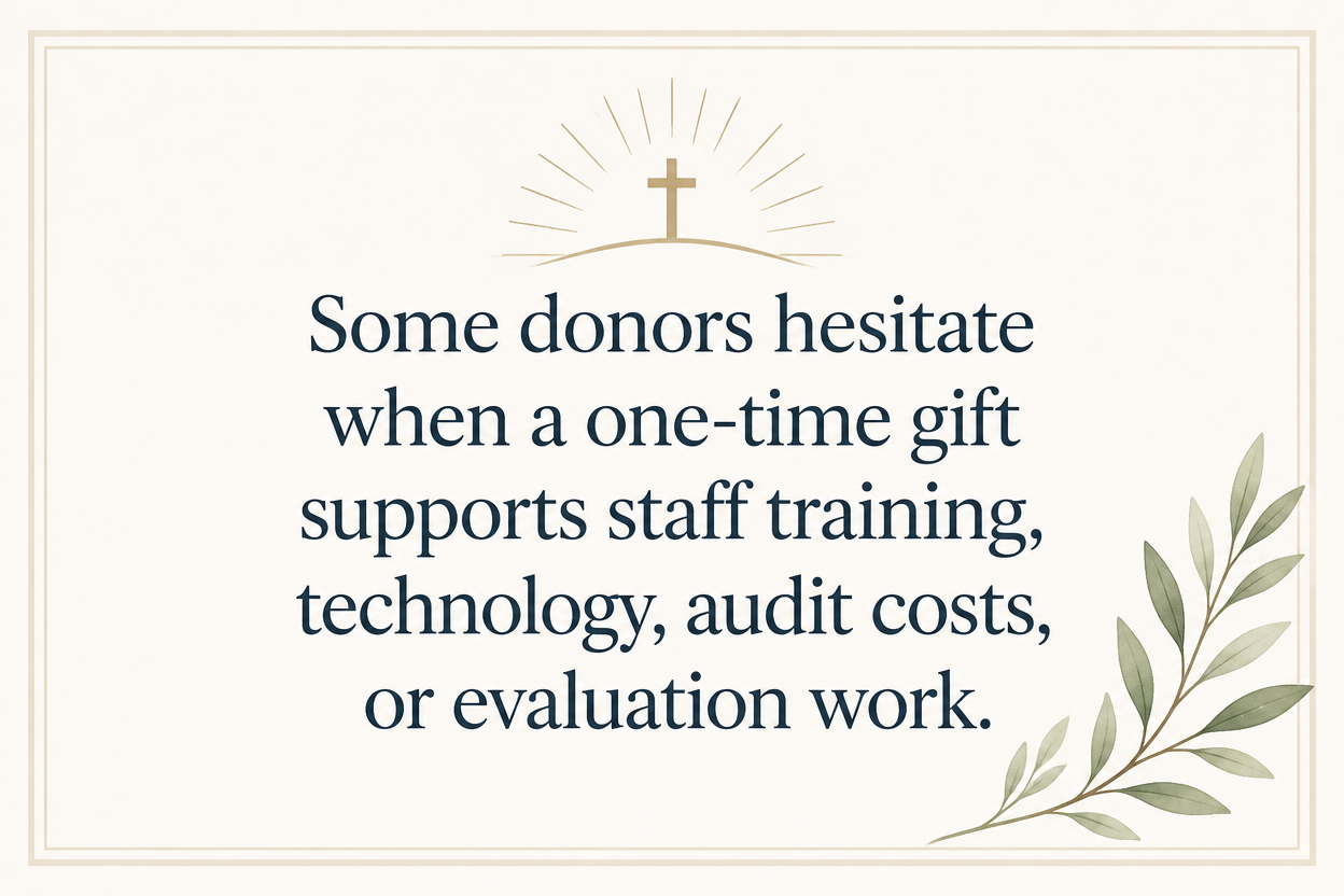 Key insight about How one-time gifts support Christian financial service ministries