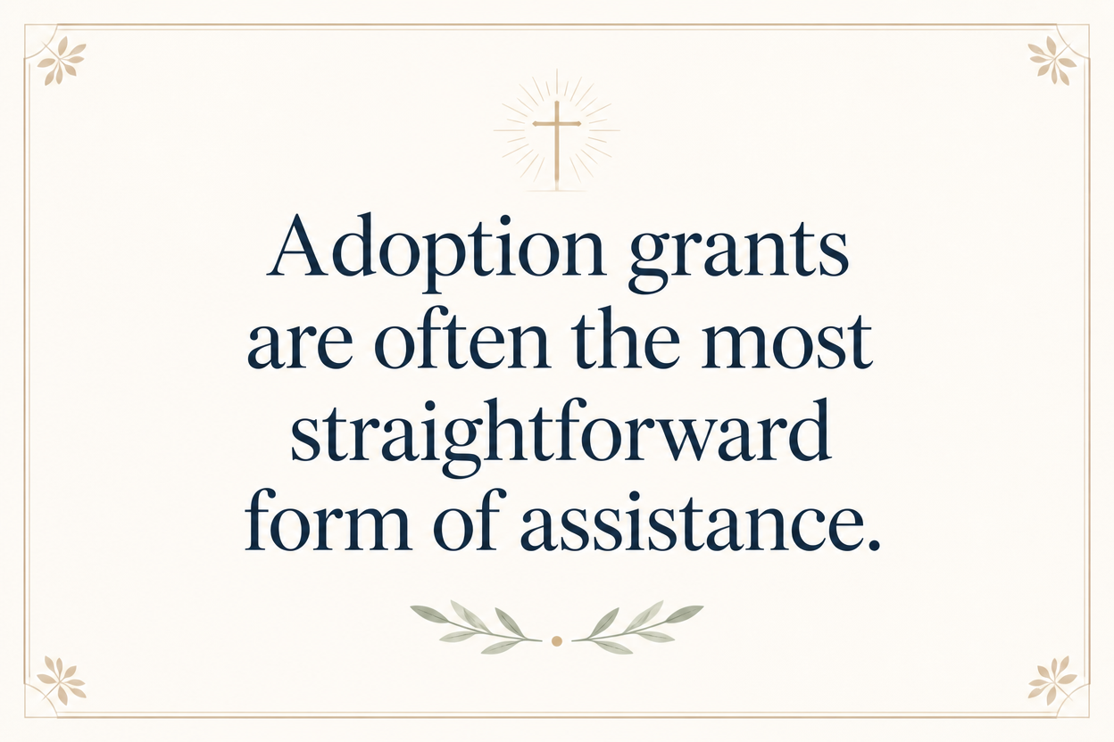 Key insight about How orphan care ministries help with adoption expenses