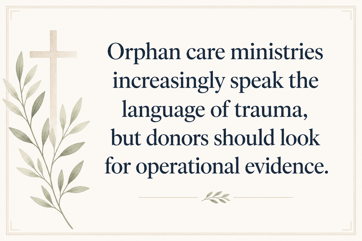 Key insight about How Orphan Care Ministries Serve Children and Families