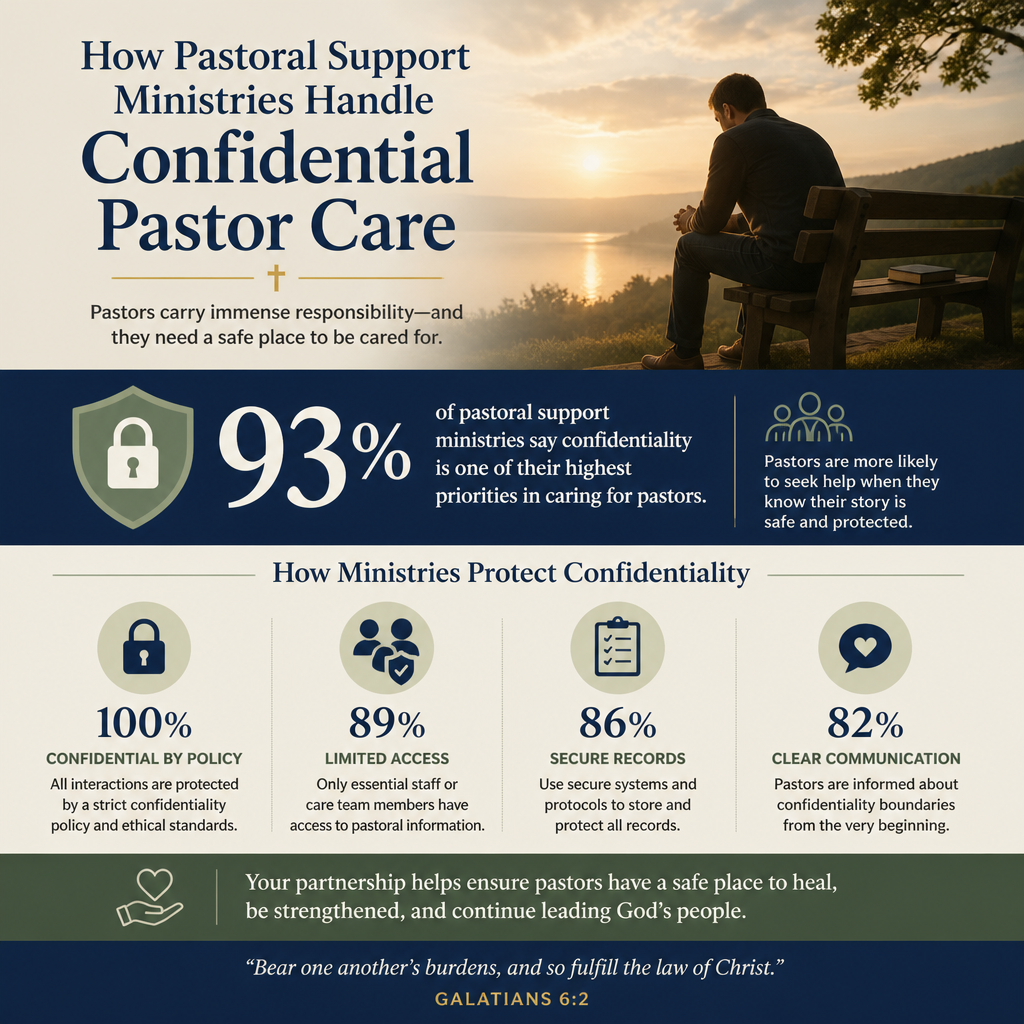 How pastoral support ministries handle confidential pastor care statistics