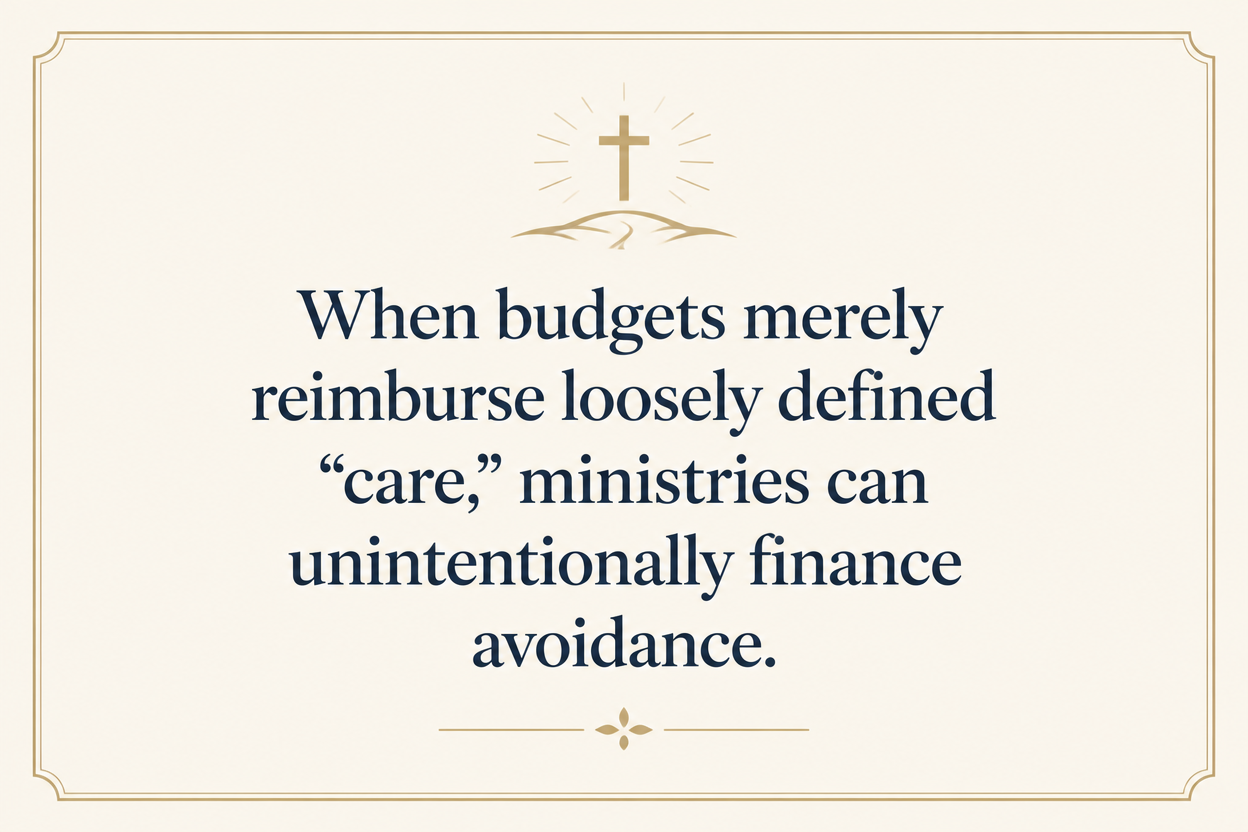 Key insight about How pastoral support ministry budgets support pastors