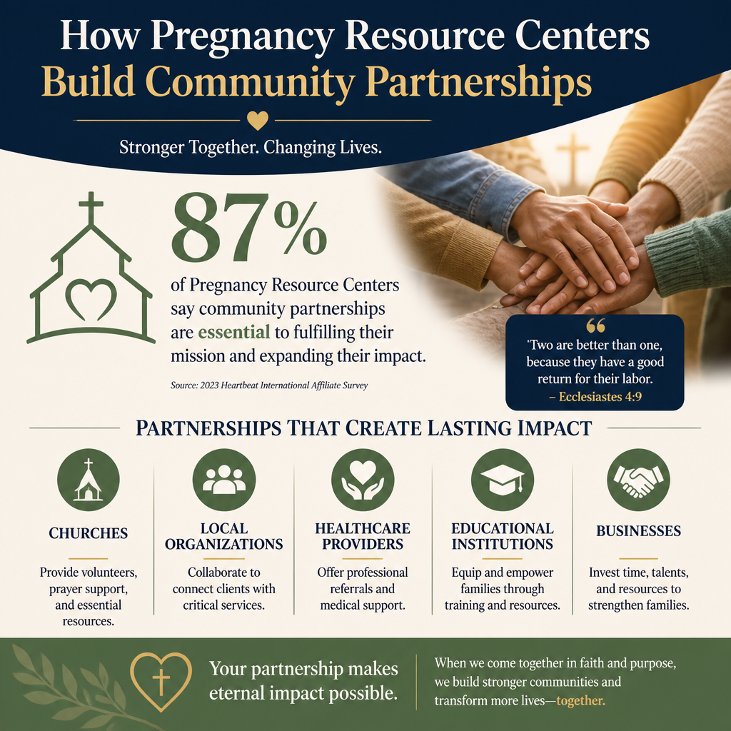How Pregnancy Resource Centers Build Community Partnerships statistics