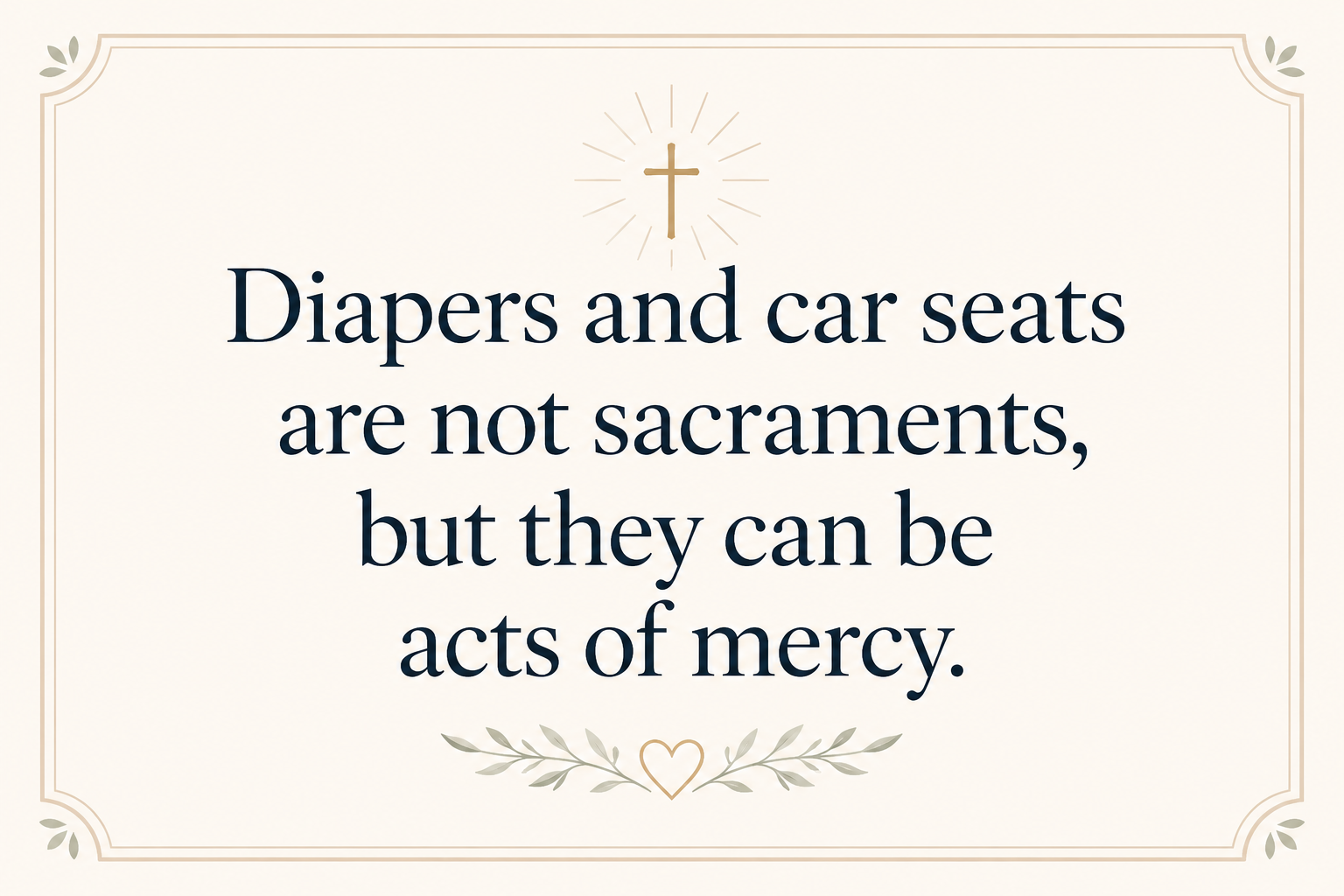 Key insight about How pregnancy resource centers express Christian mission