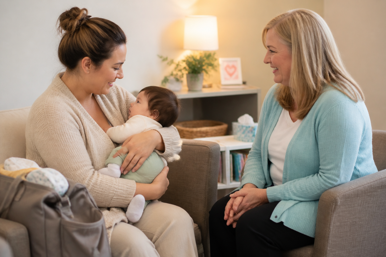 Guide to How pregnancy resource centers help after birth