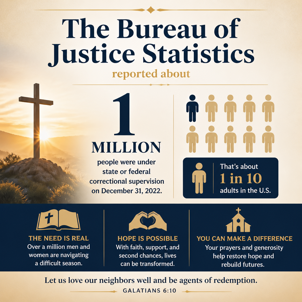 The Bureau of Justice Statistics reported about 1.