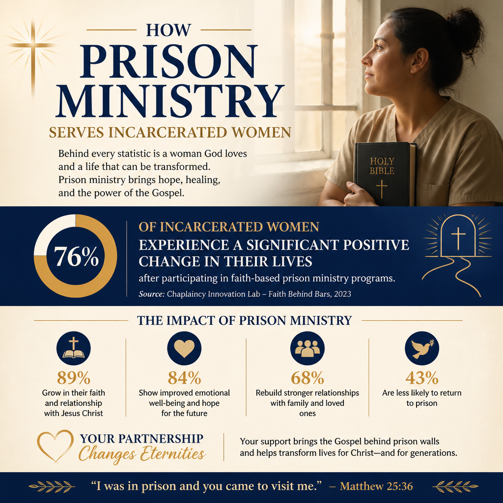 How prison ministry serves incarcerated women statistics