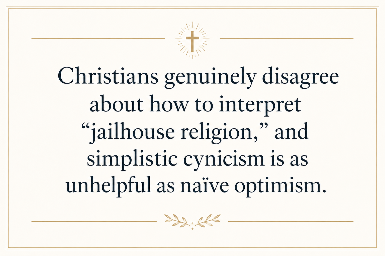 Key insight about How prison ministry volunteers are trained and supported