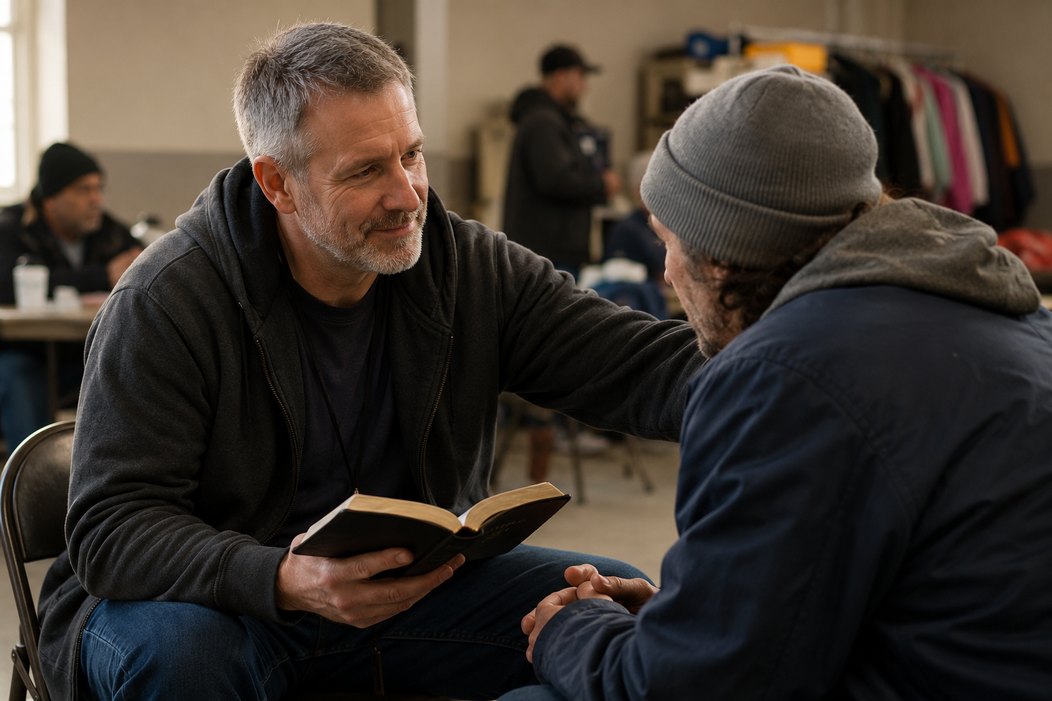 Guide to How rescue missions share the Gospel with guests