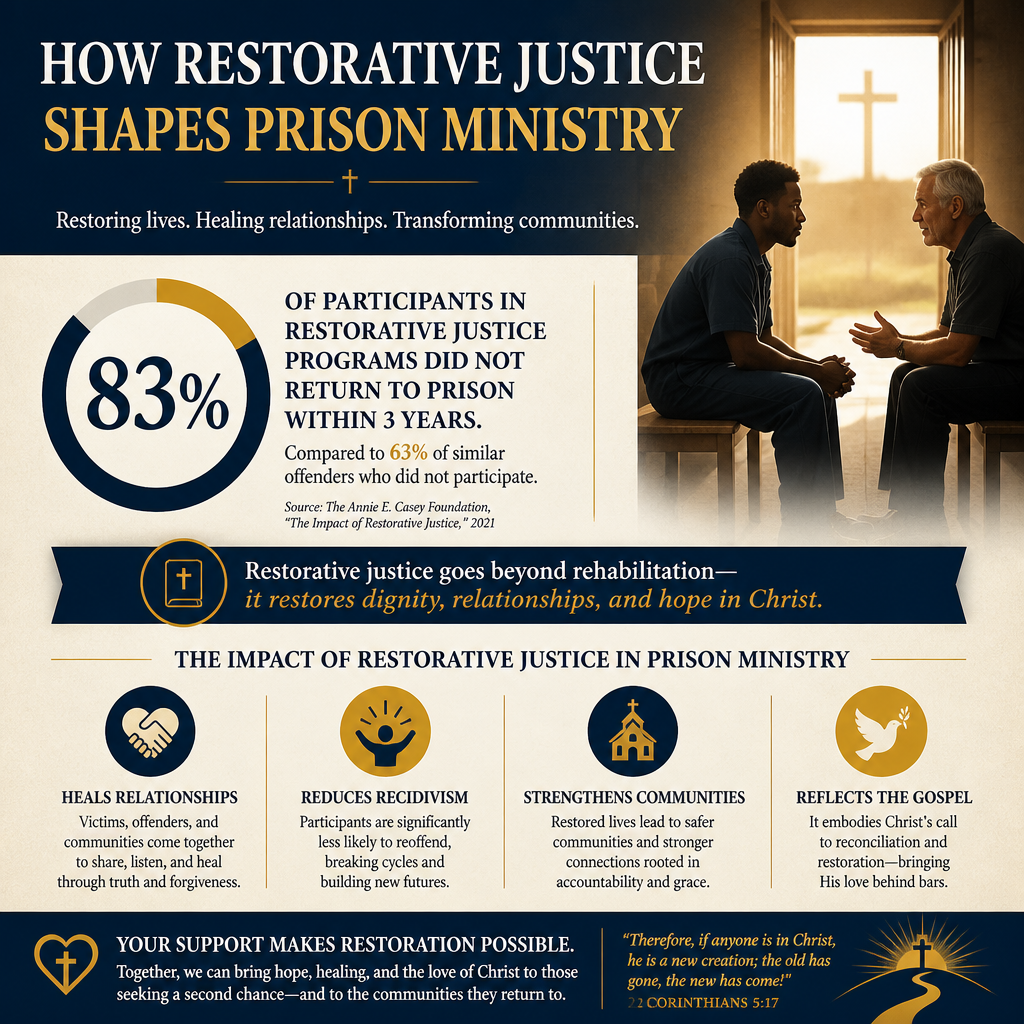 How restorative justice shapes prison ministry statistics