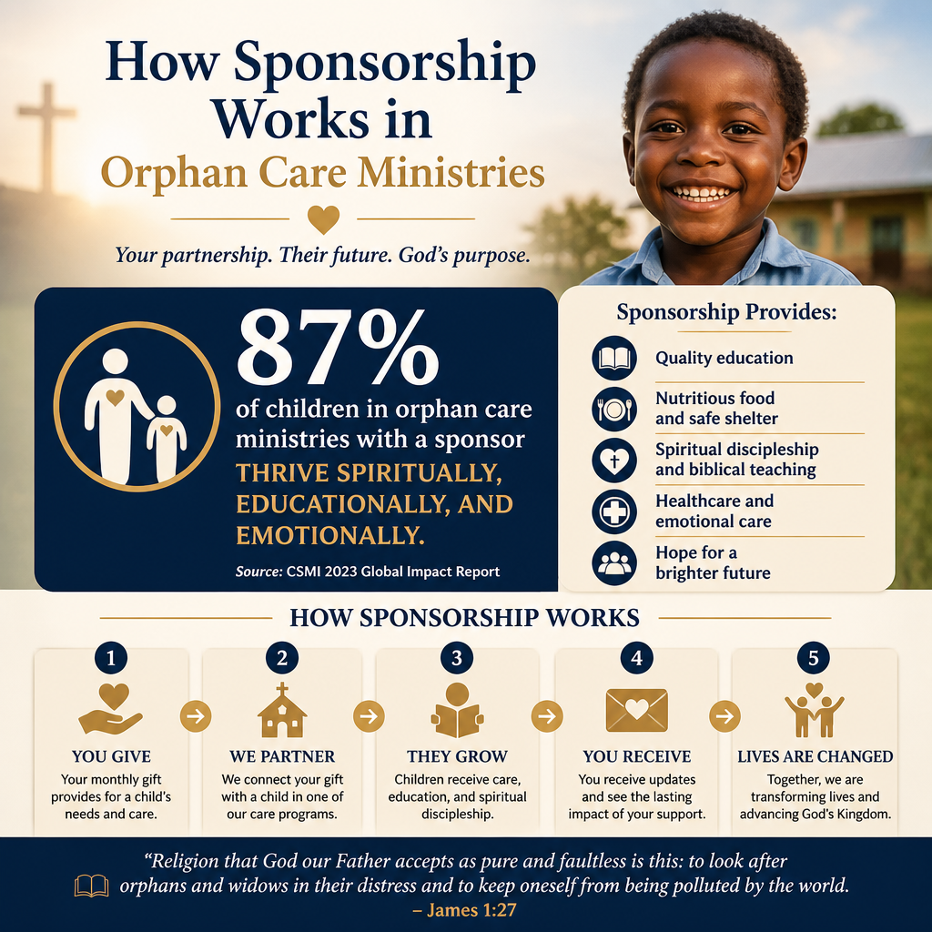 How sponsorship works in orphan care ministries statistics