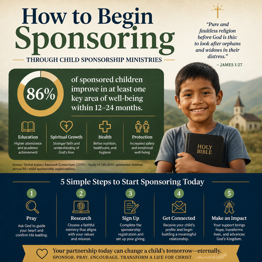 How to begin sponsoring through child sponsorship ministries statistics