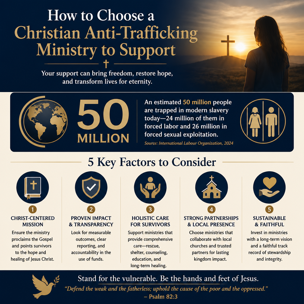 How to choose a Christian anti-trafficking ministry to support statistics