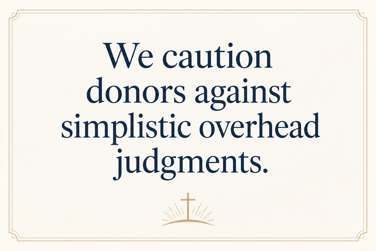 Key insight about How to Choose a Christian Donor-Advised Fund Sponsor