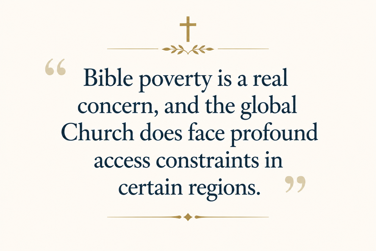 Key insight about How to choose a trustworthy Bible distribution ministry