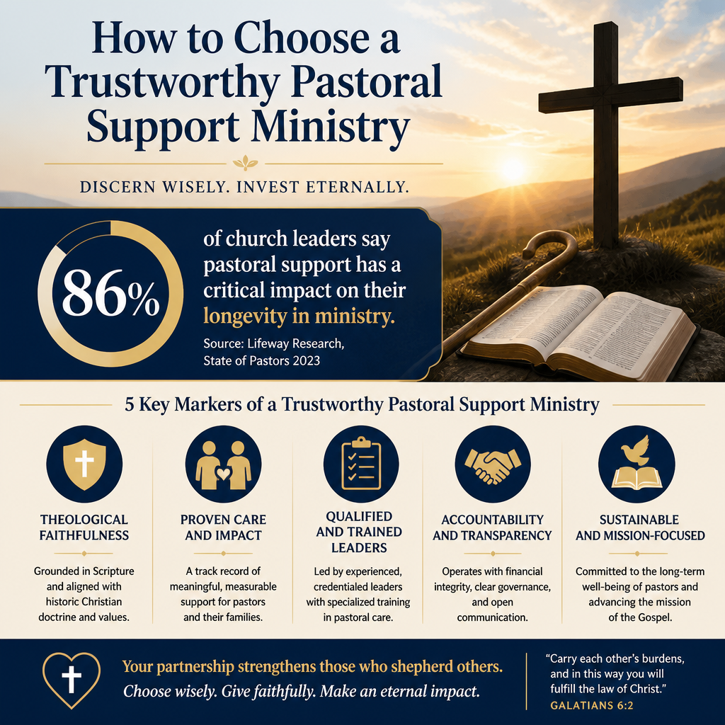 How to choose a trustworthy pastoral support ministry statistics