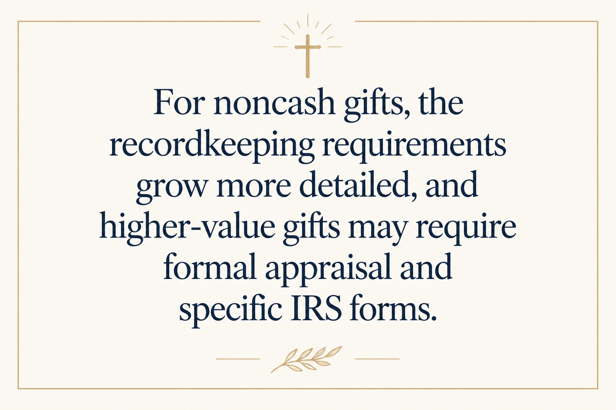 Key insight about How to claim Christian financial service ministry donations on taxes