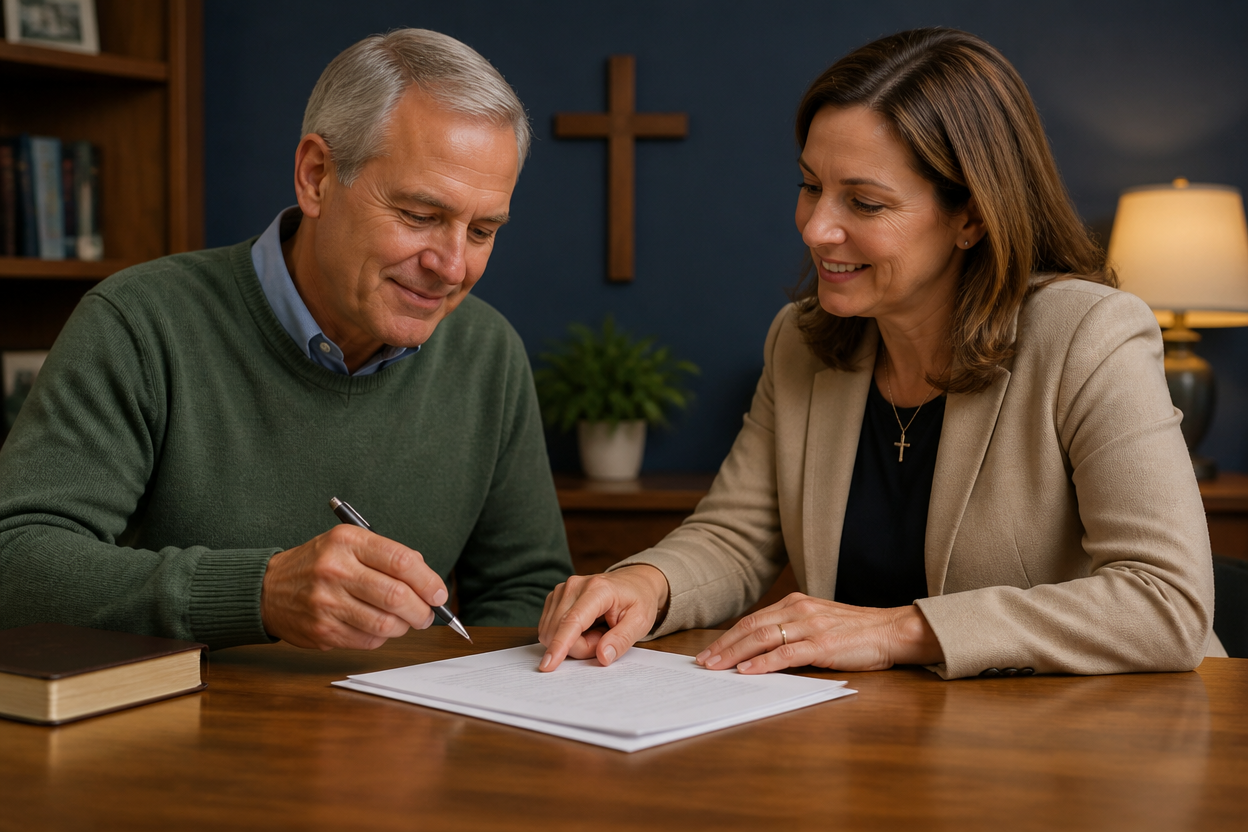 Guide to How to donate stock to a Christian legal ministry