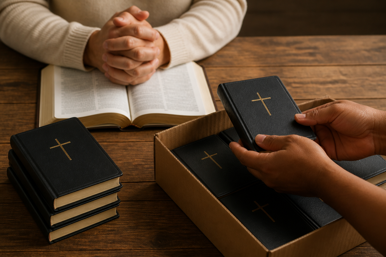 Guide to How to donate stock to Bible distribution ministries