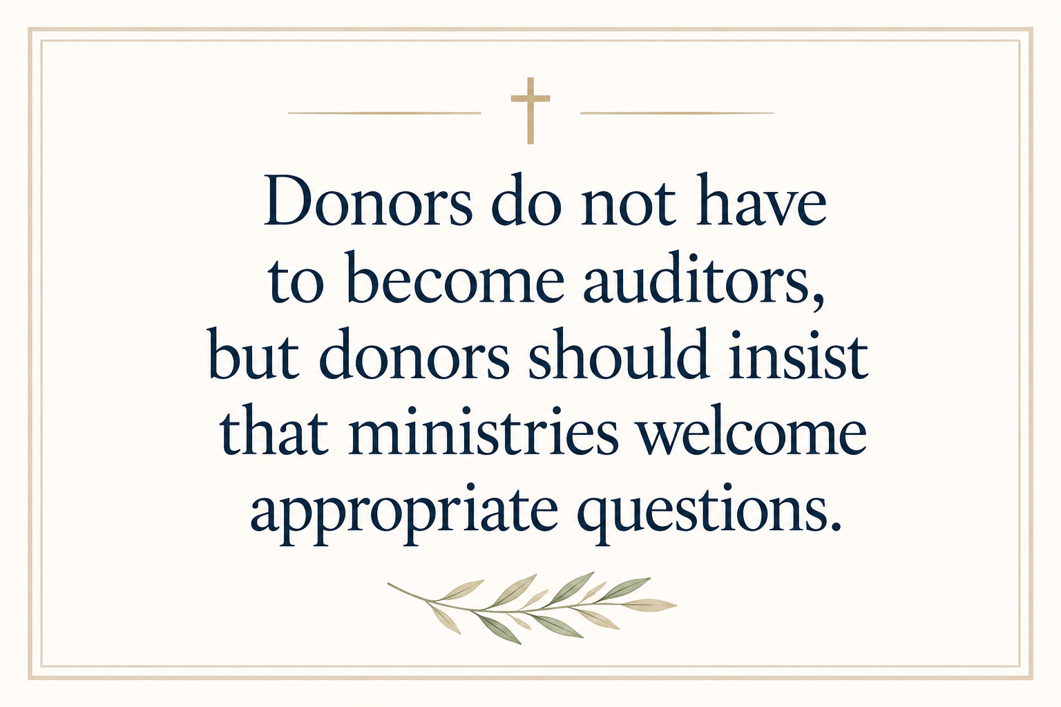 Key insight about How to donate stock to Bible distribution ministries