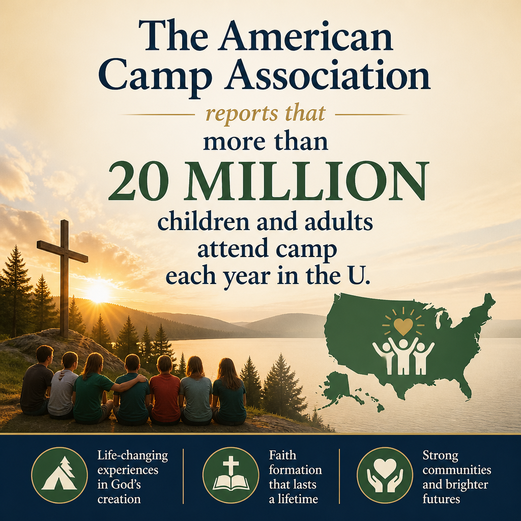 The American Camp Association reports that more than 20 million children and adults attend camp each year in the U.