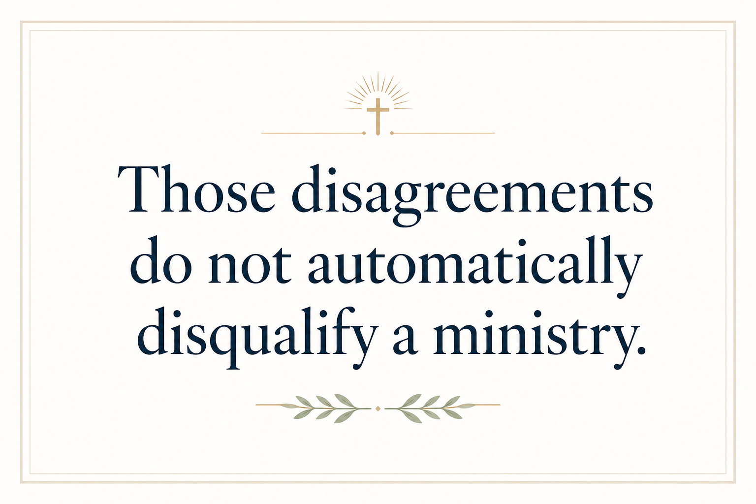 Key insight about How to evaluate Christian counseling ministry success stories