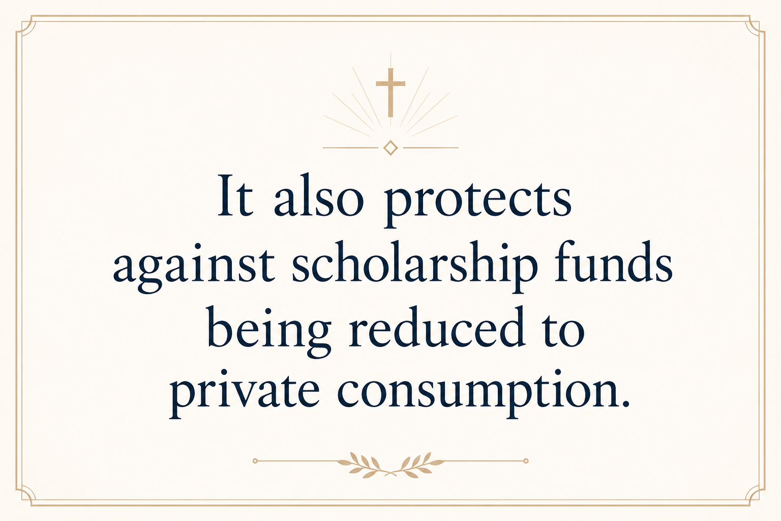 Key insight about How to fund scholarships for apologetics ministry training