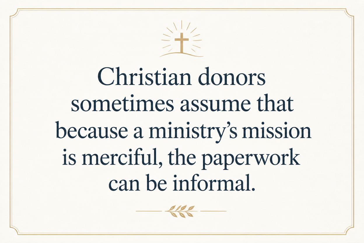 Key insight about How to get a Christian medical ministry donation receipt