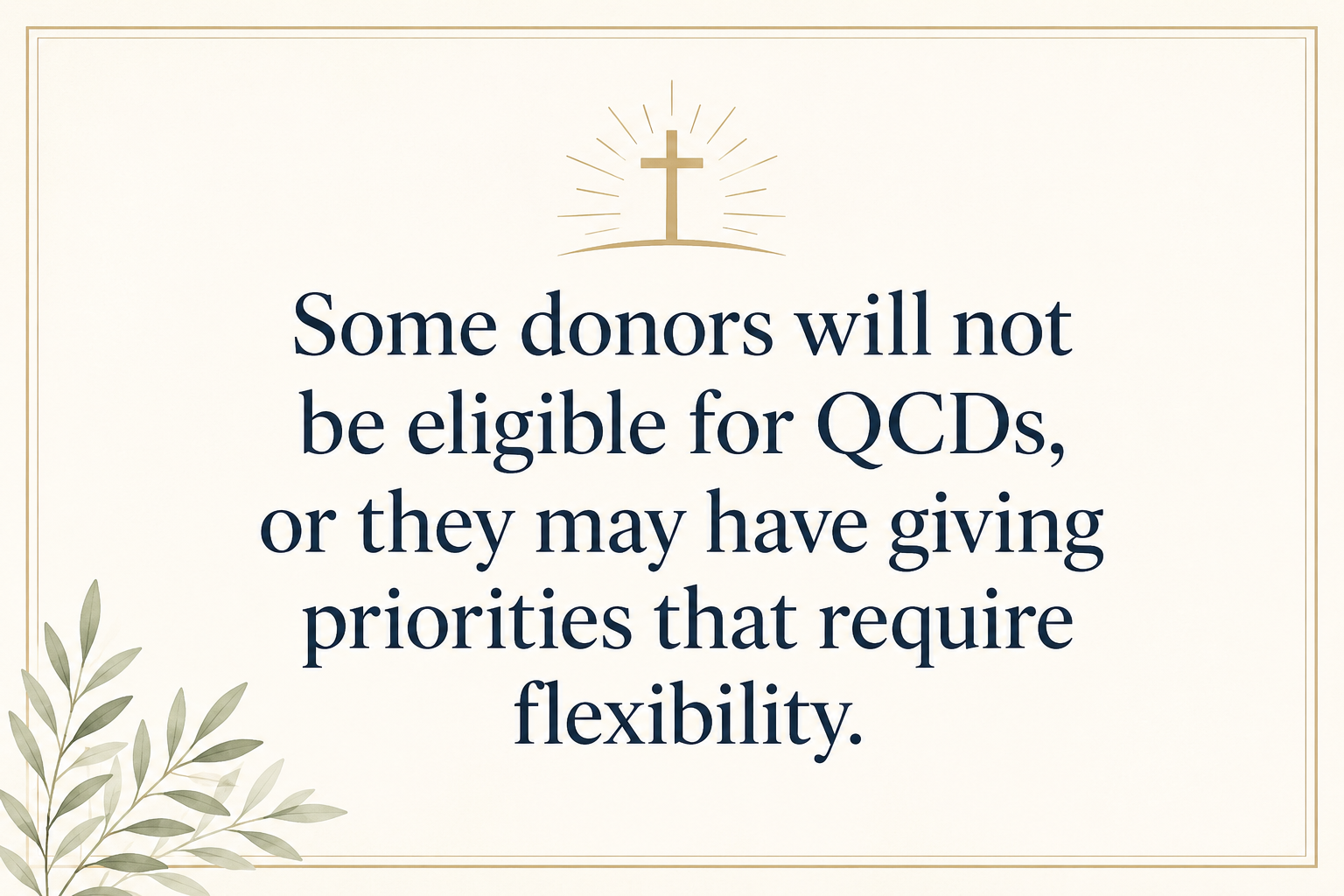 Key insight about How to give required minimum distributions to apologetics ministries