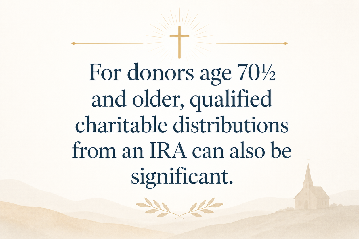 Key insight about How to give to Christian financial service ministries tax-wisely
