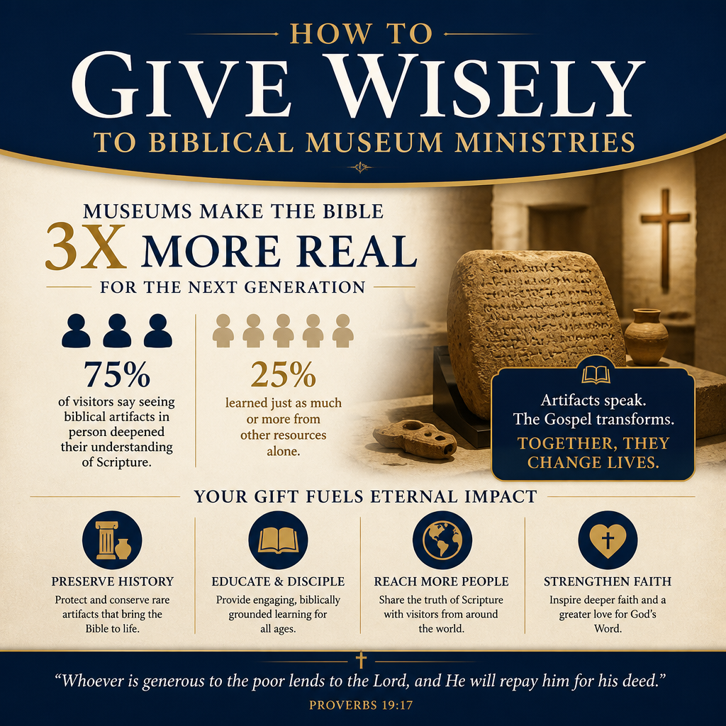 How to Give Wisely to Biblical Museum Ministries statistics