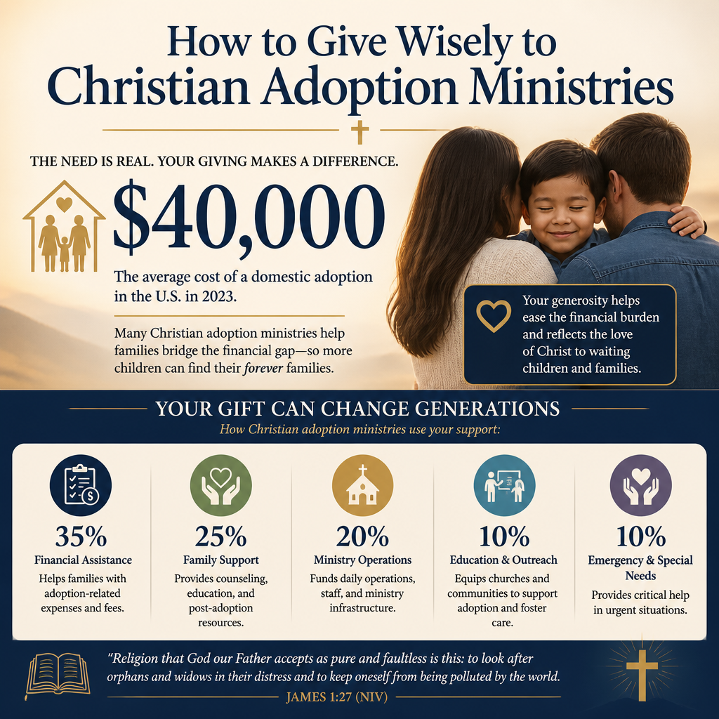 How to Give Wisely to Christian Adoption Ministries statistics