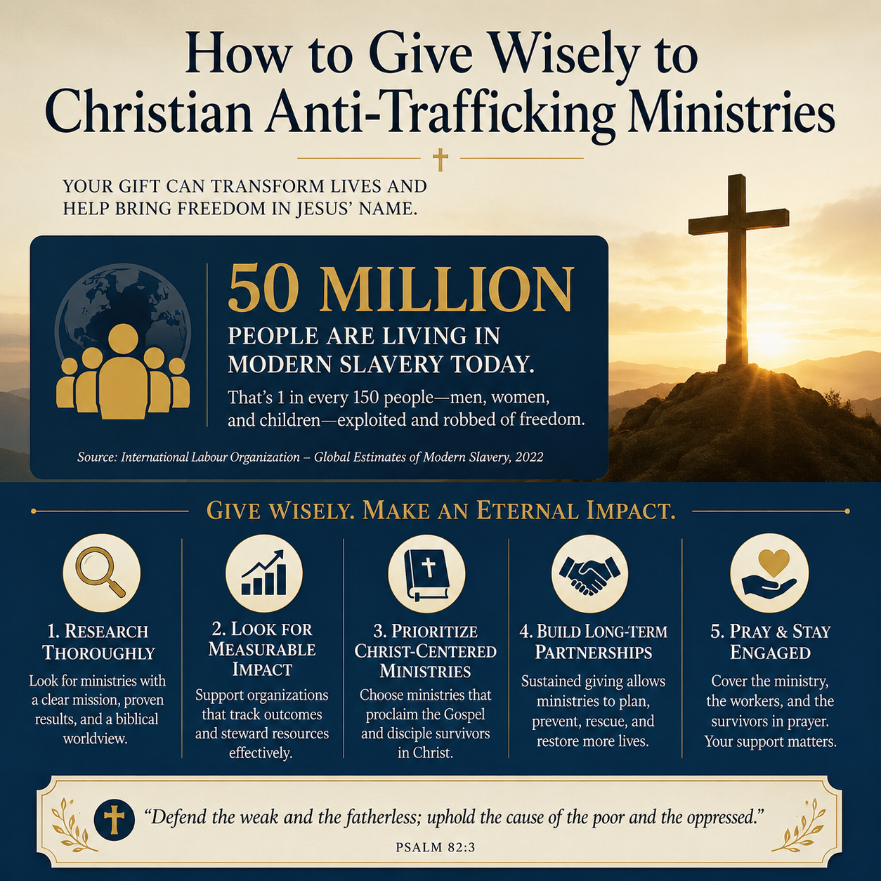 How to Give Wisely to Christian Anti-Trafficking Ministries statistics