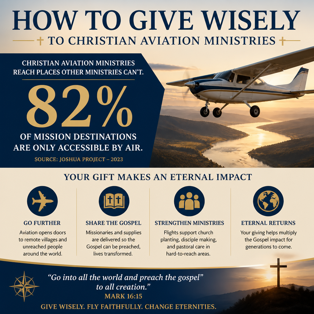 How to Give Wisely to Christian Aviation Ministries statistics