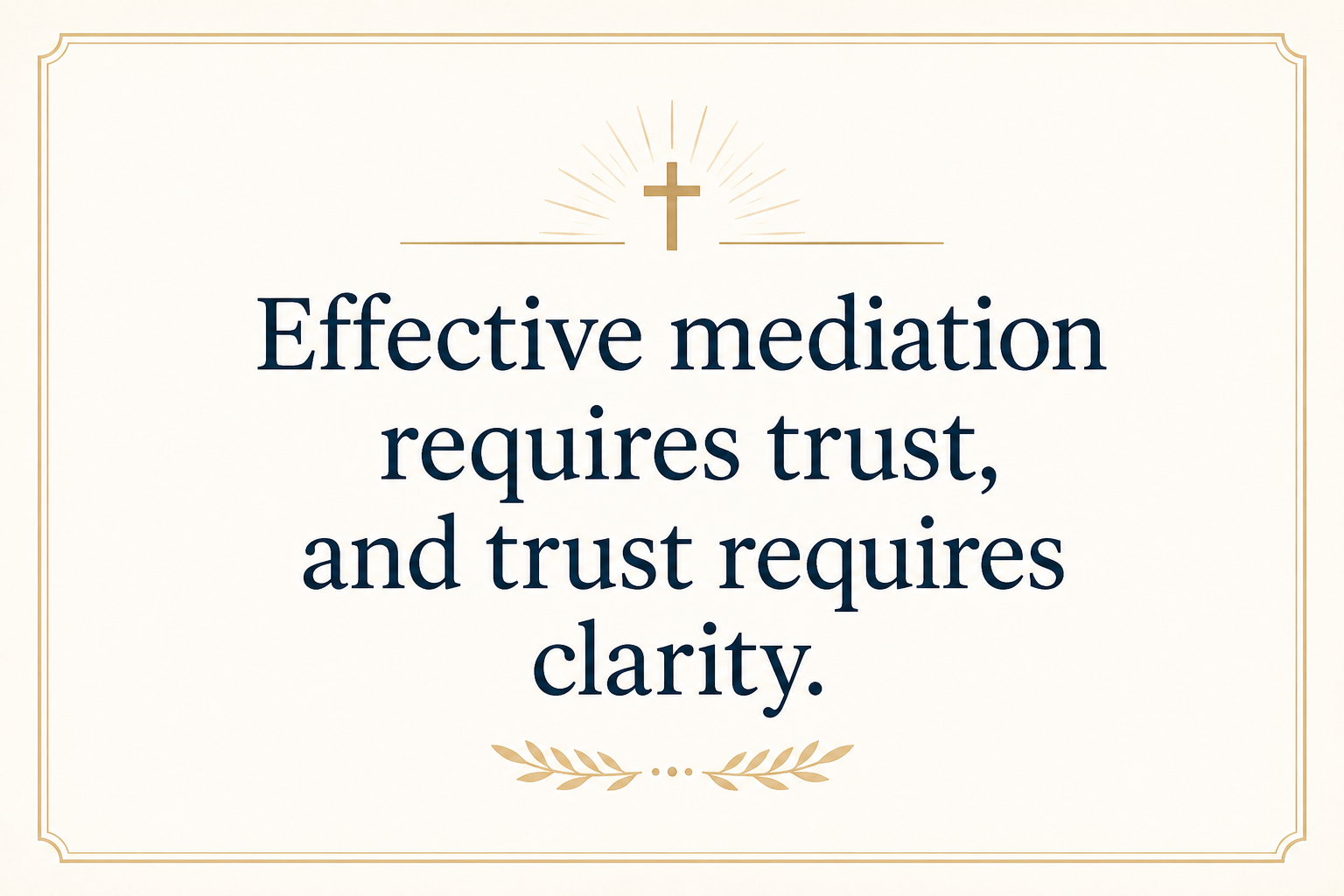 Key insight about How to Give Wisely to Christian Conflict Resolution Ministries