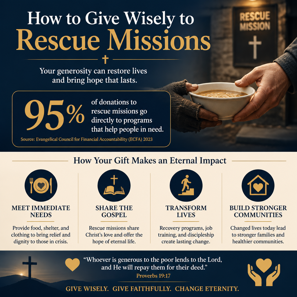 How to Give Wisely to Rescue Missions statistics