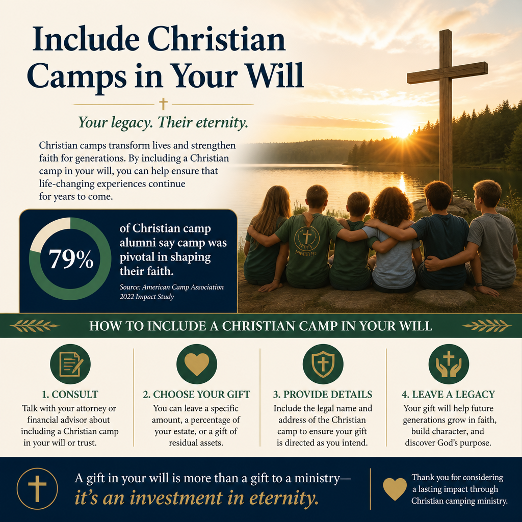 How to include Christian camps in your will statistics