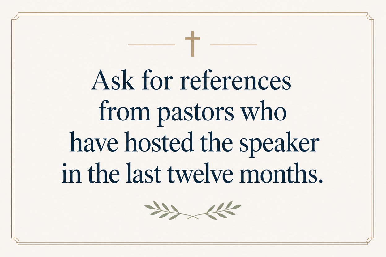 Key insight about How to invite Christian apologetics speakers to your church