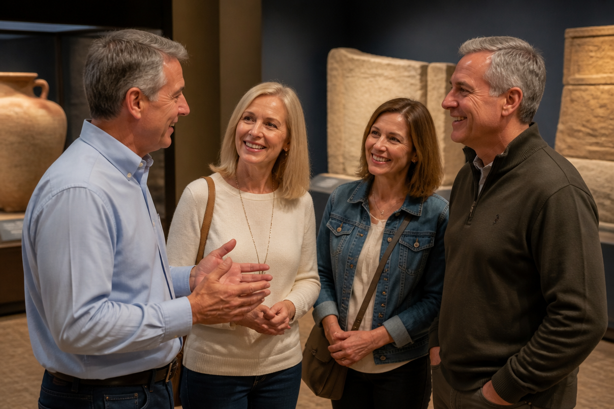 Guide to How to invite friends to support biblical museum ministries