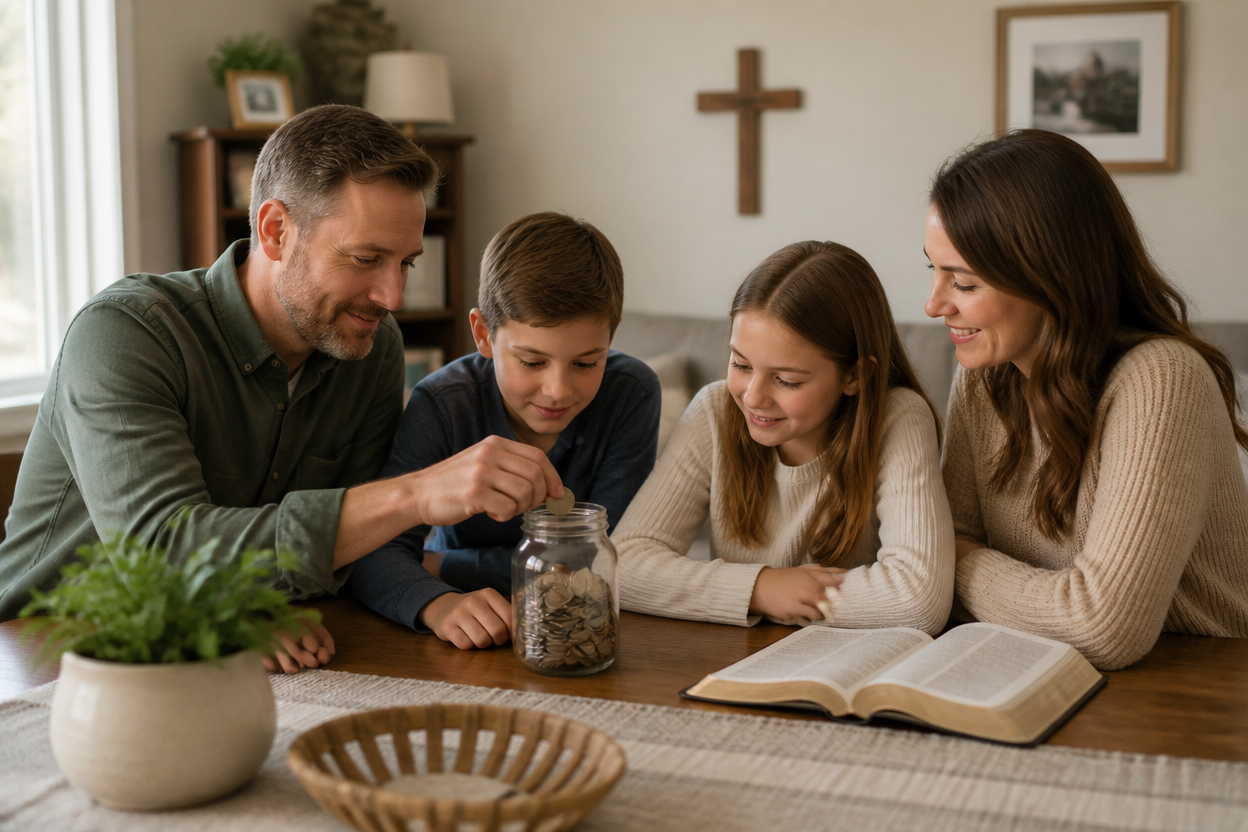 Guide to How to involve children in Christian DAF giving
